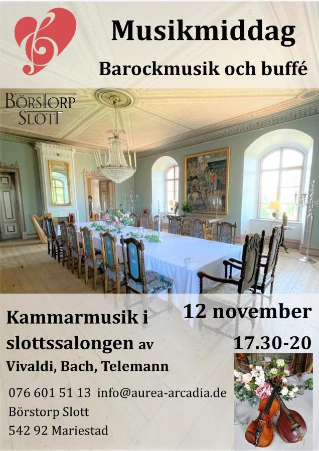 Bed and Breakfast Boerstorp Slott à Lugnås Extérieur photo